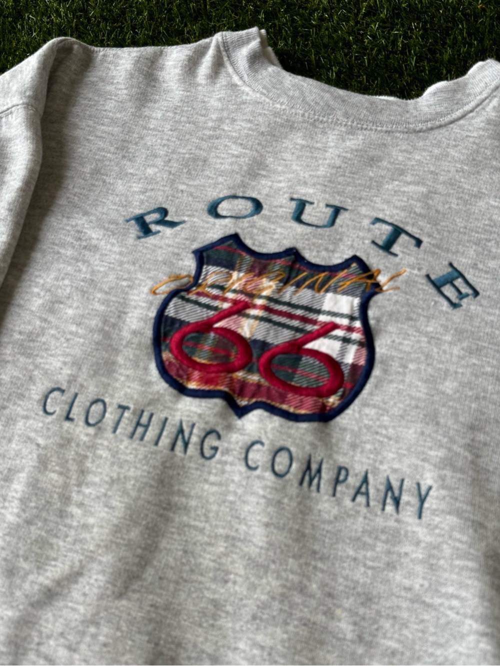 Route 66 Gray Graphic Sweatshirt